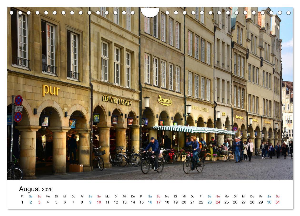 Bild: 9783435315758 | Münster - die liebenswerte Fahrradstadt (Wandkalender 2025 DIN A4...