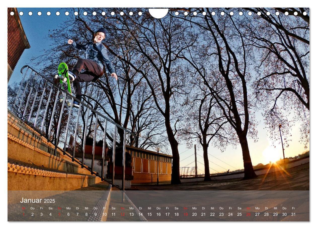 Bild: 9783435754885 | THIS IS SKATEBOARDING 2025 (Wandkalender 2025 DIN A4 quer),...