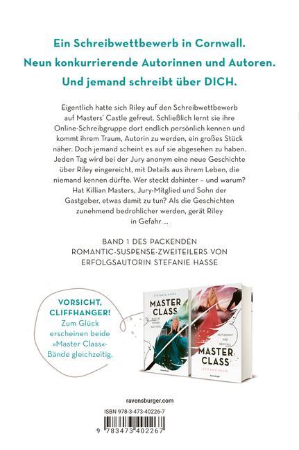 Bild: 9783473402267 | Master Class, Band 1: Blut ist dicker als Tinte | Stefanie Hasse