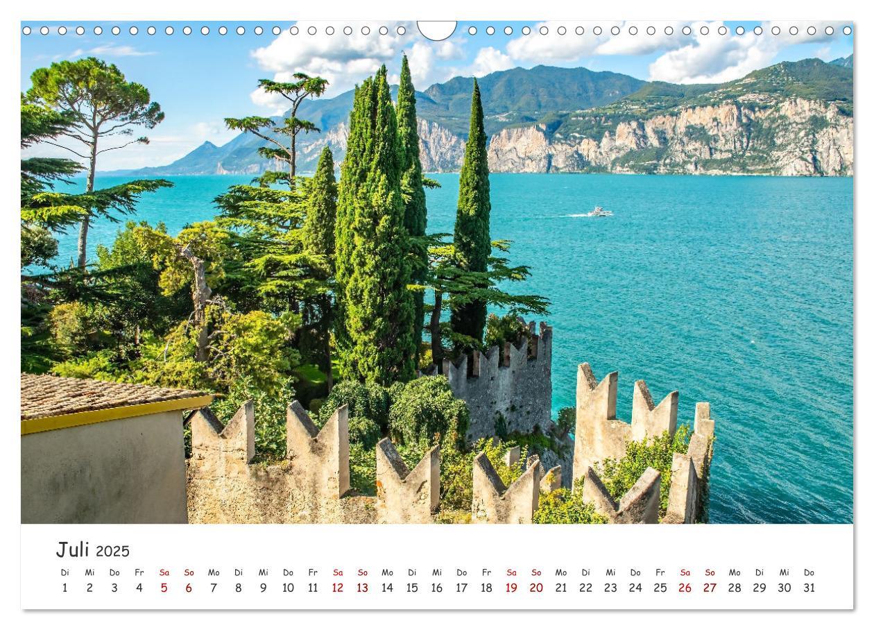 Bild: 9783435013012 | Malcesine am Gardasee (Wandkalender 2025 DIN A3 quer), CALVENDO...