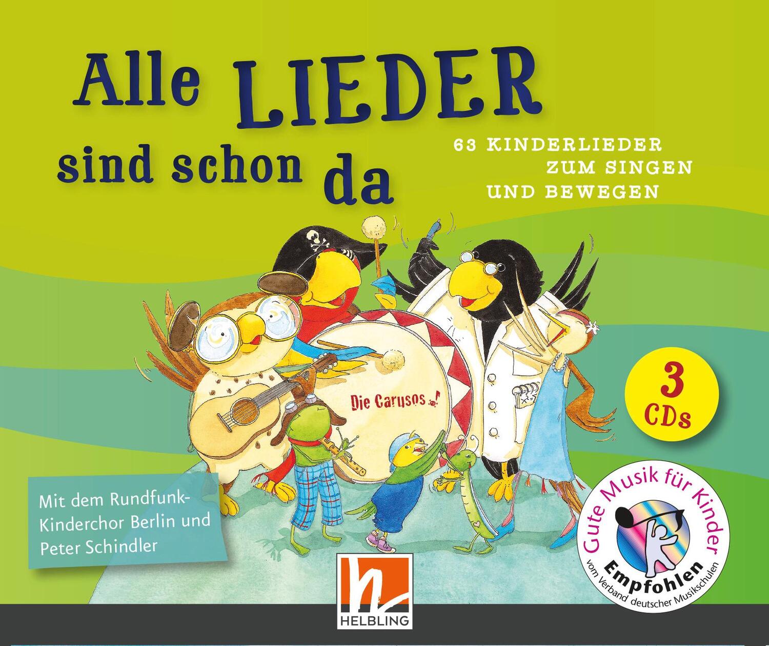 Cover: 9783862272136 | Alle Lieder sind schon da | Audio-CD | Jewelcase | 3 Audio-CDs | 2016