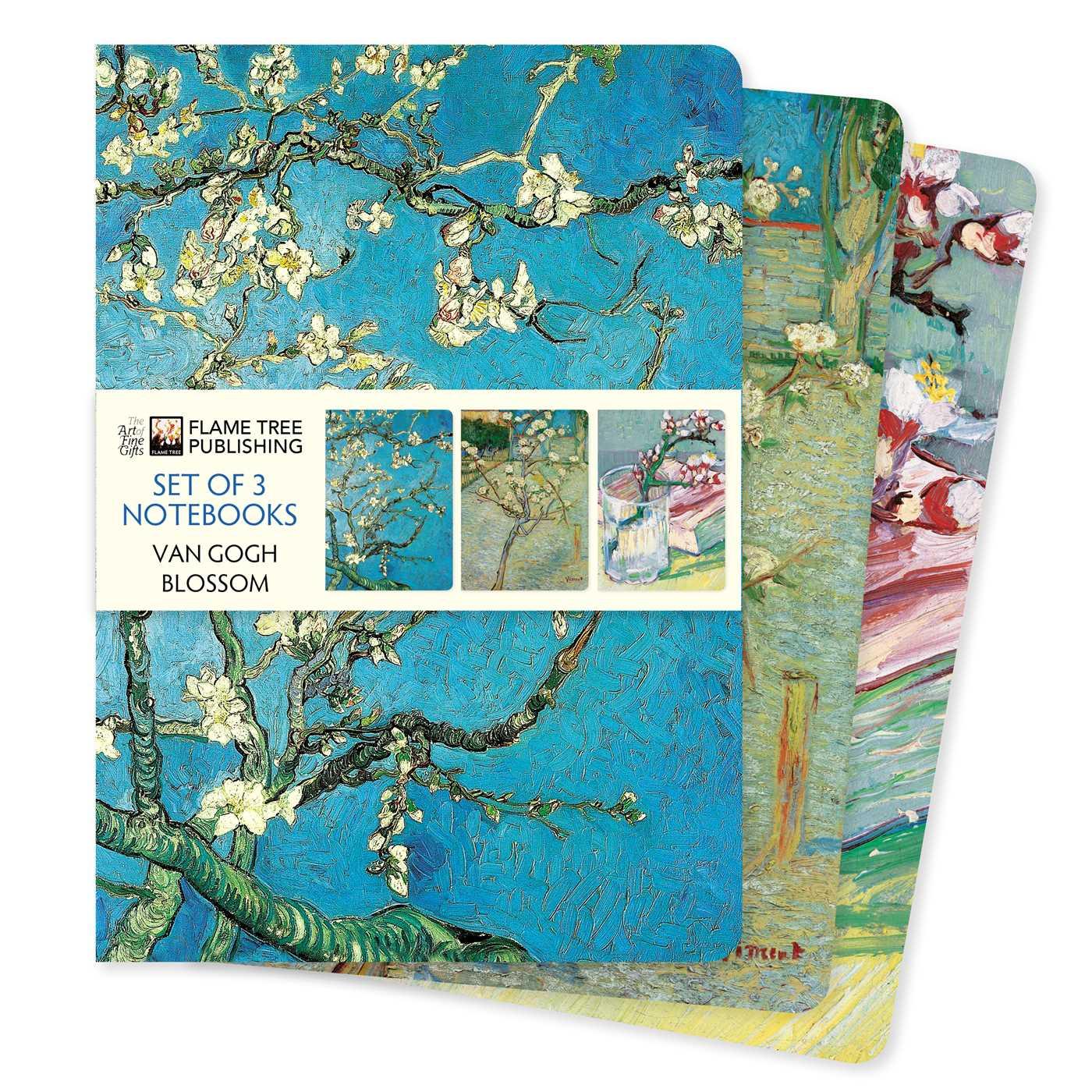 Cover: 9781804175538 | Vincent Van Gogh: Blossom Set of 3 Standard Notebooks | Publishing