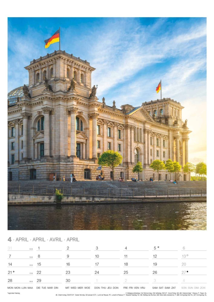 Bild: 4002725994295 | N NEUMANNVERLAGE - Malerisches Deutschland 2025 Wandkalender,...