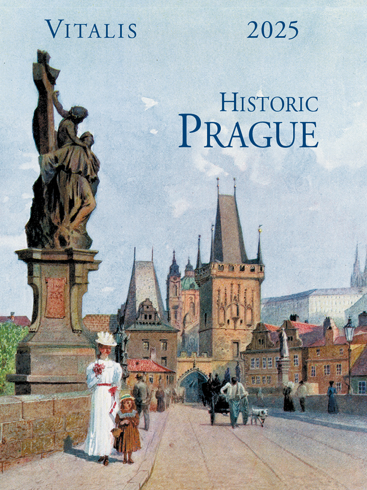 Cover: 9783899199017 | Historic Prague 2025 | Minikalender | Václav u.a. Jansa | Kalender