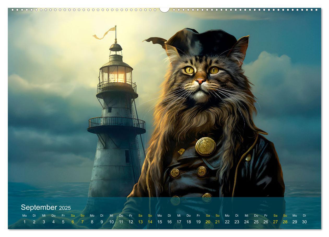 Bild: 9783383859564 | Charaktiere Katzen dieser Welt (Wandkalender 2025 DIN A2 quer),...