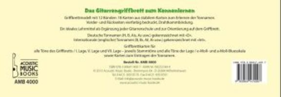 Bild: 9783869474007 | Das Gitarrengriffbrett zum Kennenlernen | Gerd Kratzat | Taschenbuch