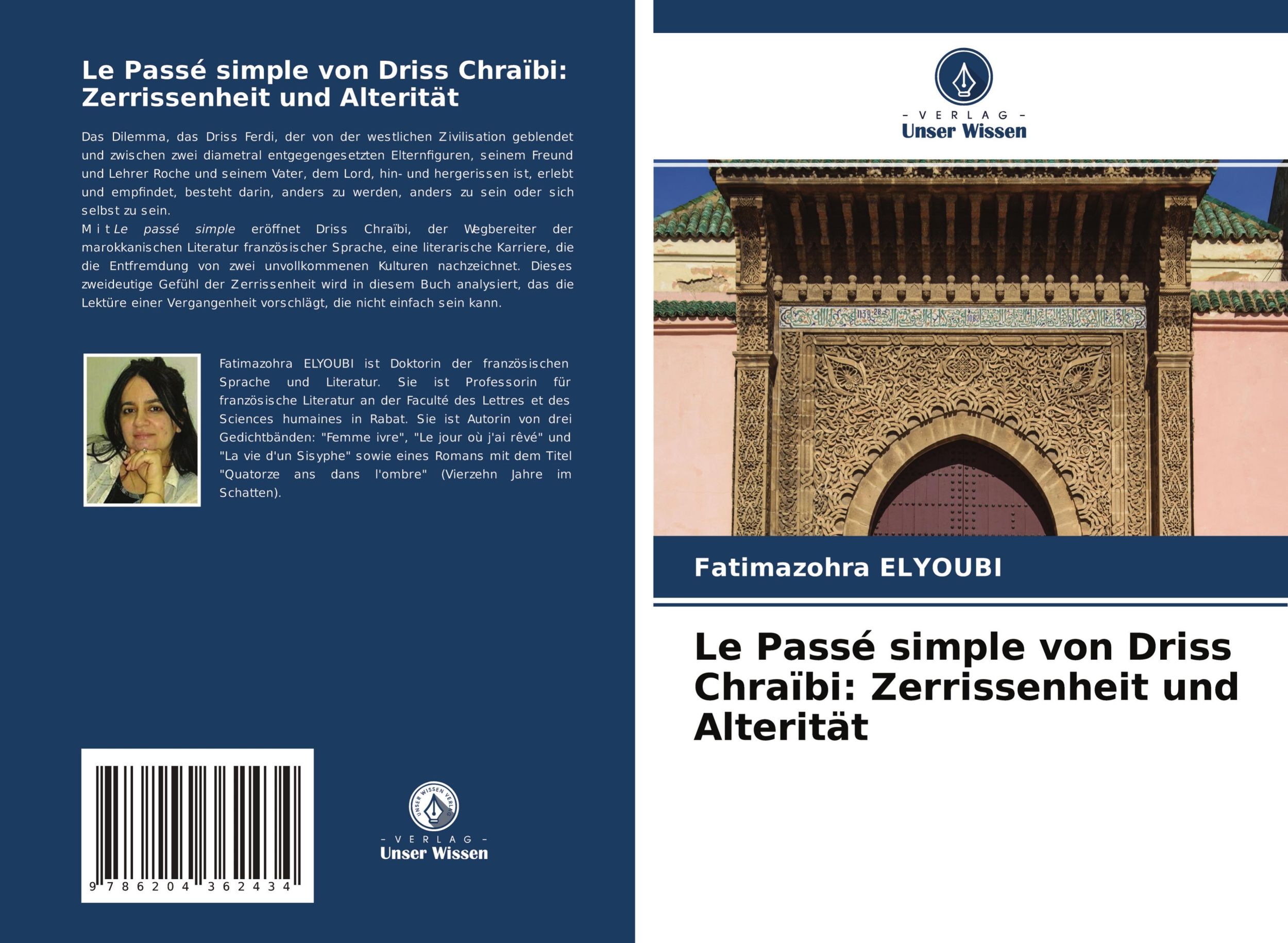 Cover: 9786204362434 | Le Passé simple von Driss Chraïbi: Zerrissenheit und Alterität | Buch