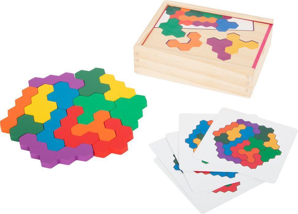 Bild: 4020972117298 | Lernspiel Holzpuzzle Hexagon | Stück | 11729 | Deutsch | 2023