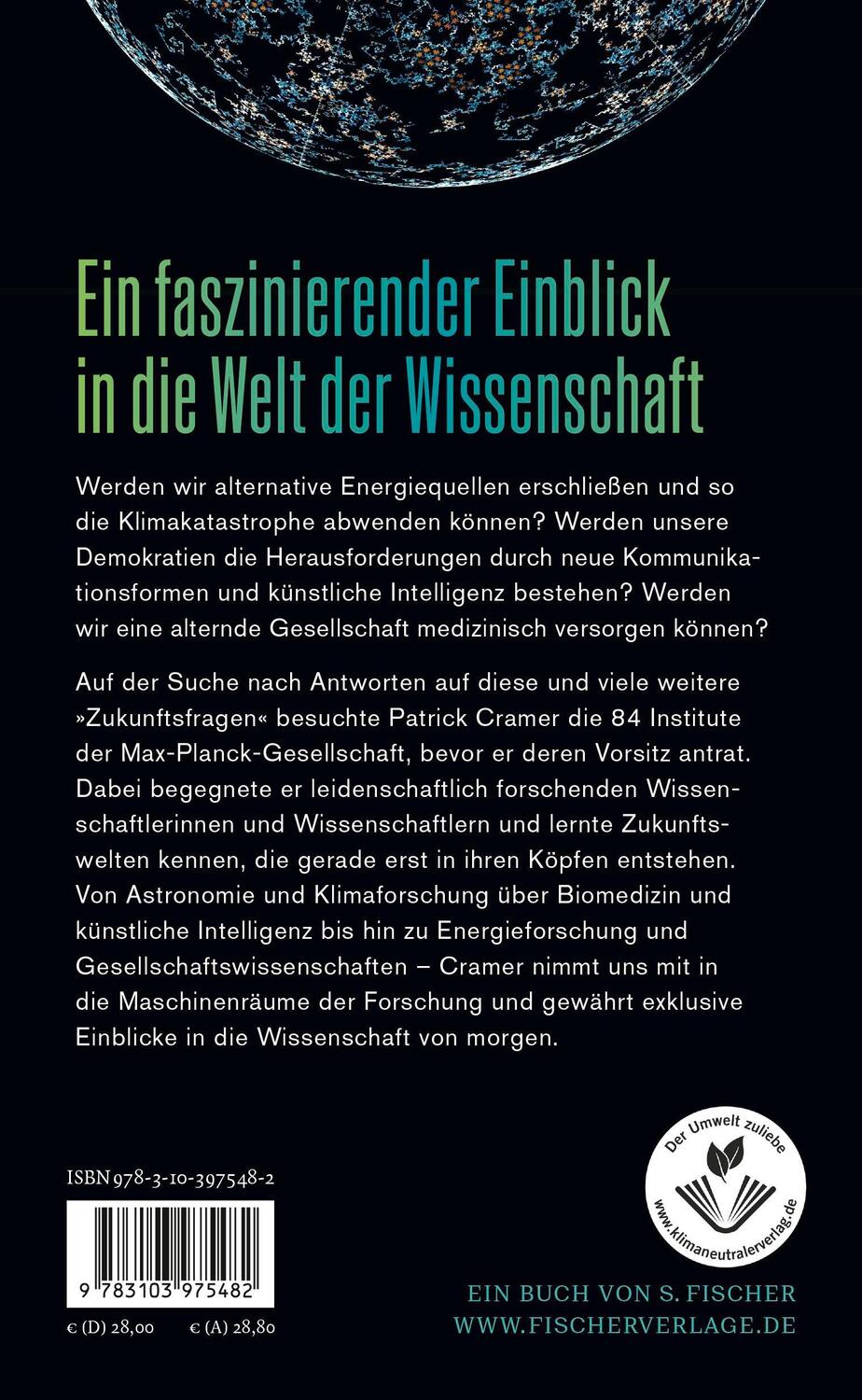 Rückseite: 9783103975482 | Zukunftswelten | Meine Reise zur Wissenschaft von morgen | Cramer