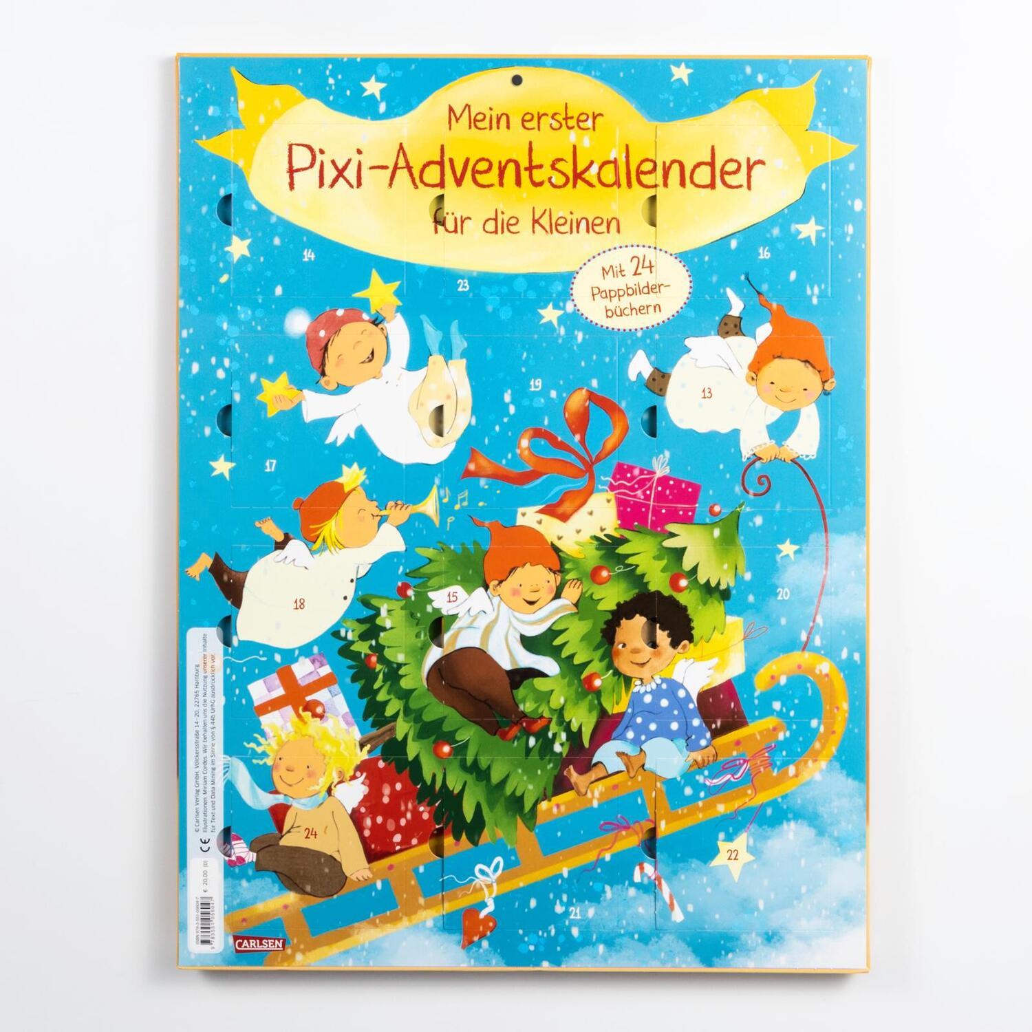 Bild: 9783551056047 | Mein erster Pixi-Adventskalender für die Kleinen - mit 24...