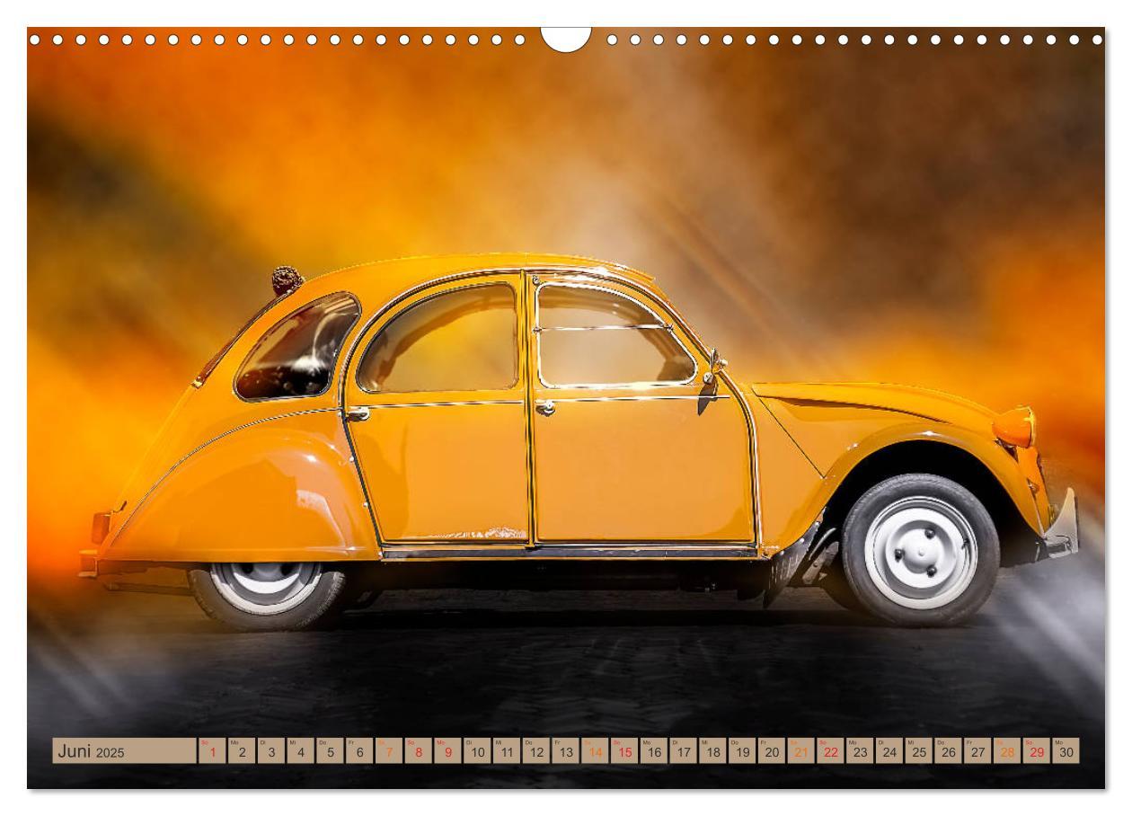 Bild: 9783435349081 | Die Ente - Citroën 2CV (Wandkalender 2025 DIN A3 quer), CALVENDO...