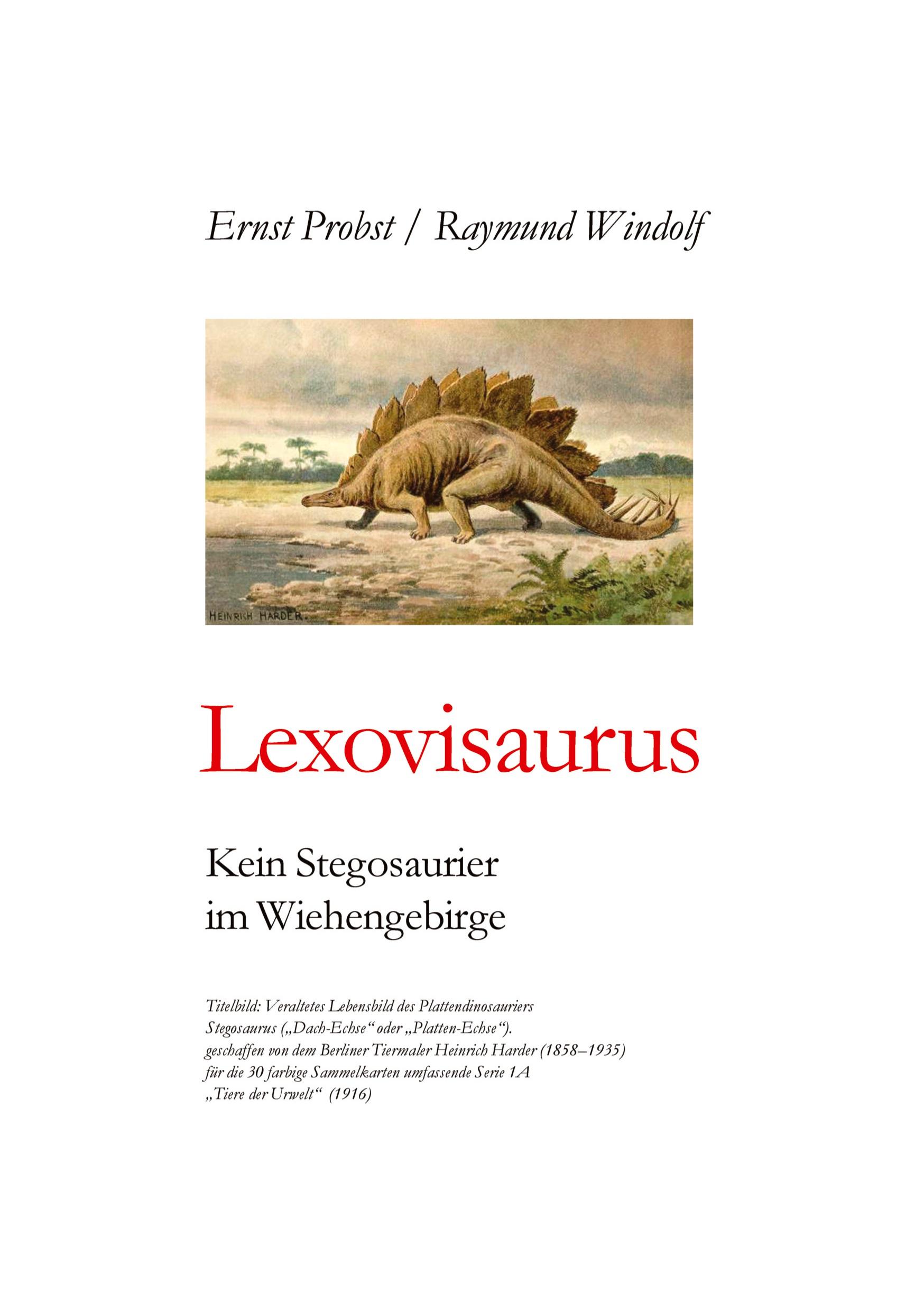 Cover: 9783384454546 | Lexovisaurus | Kein Stegosaurier im Wiehengebirge | Probst (u. a.)