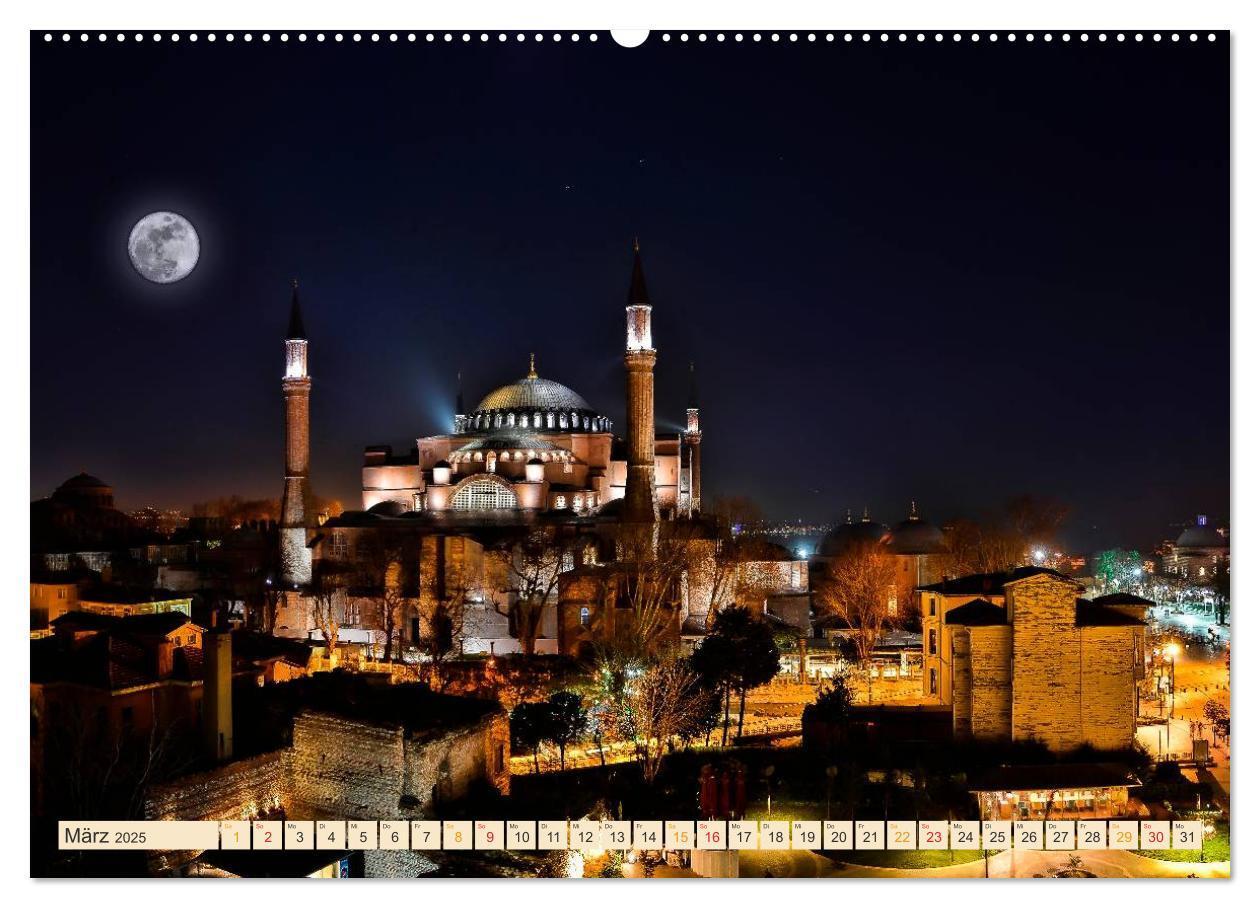 Bild: 9783435466801 | Metropolen der Welt - Skylines in der Nacht (Wandkalender 2025 DIN...