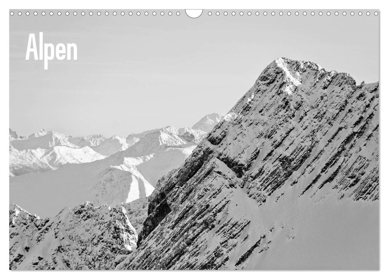 Cover: 9783435836086 | Alpen (Wandkalender 2025 DIN A3 quer), CALVENDO Monatskalender | 2025