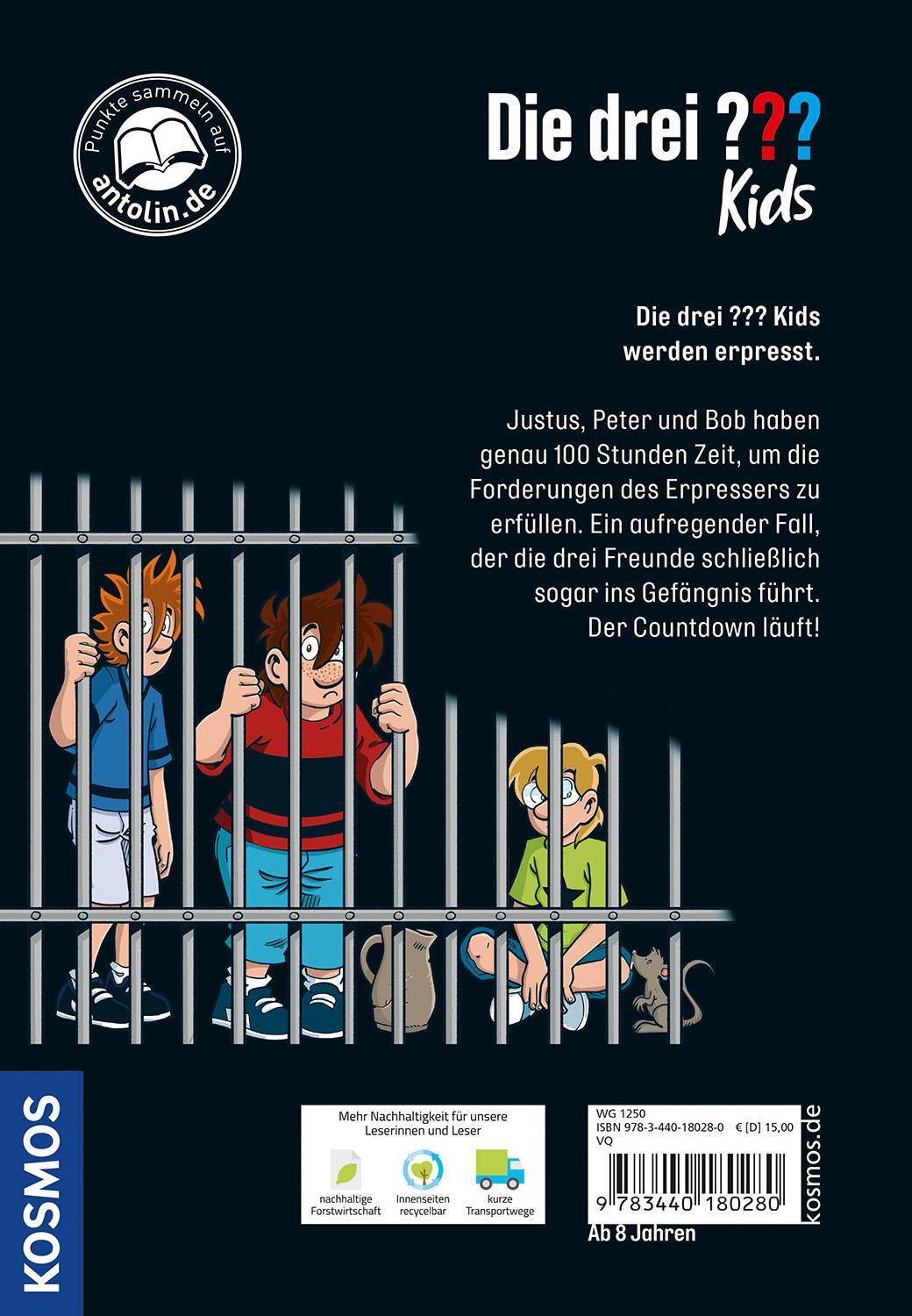 Bild: 9783440180280 | Die drei ??? Kids, 100, 100 Stunden | Ulf Blanck | Buch | 192 S.