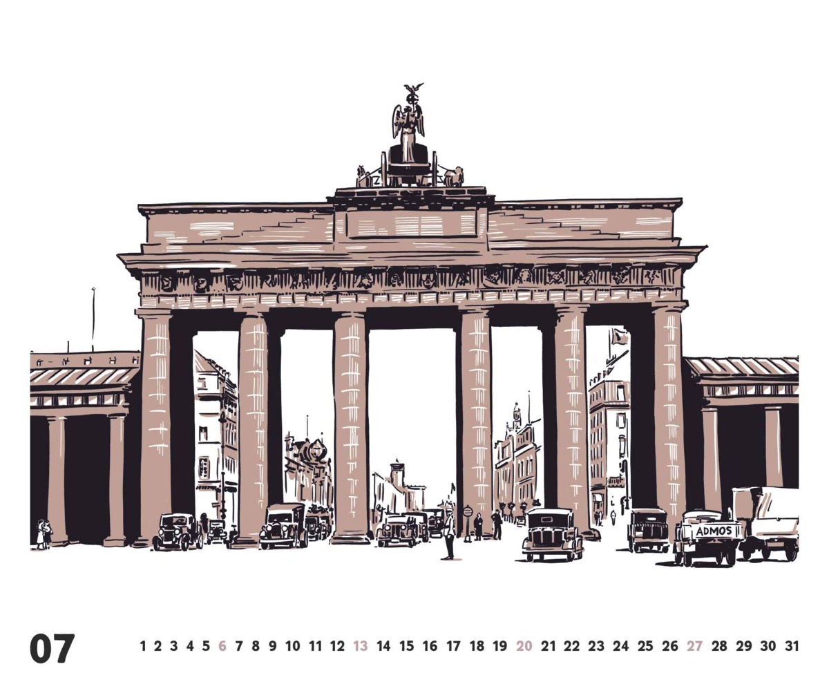 Bild: 4250809654089 | DUMONT - Berlin: Die Goldenen Zwanziger 2025 Wandkalender, 60x50cm,...