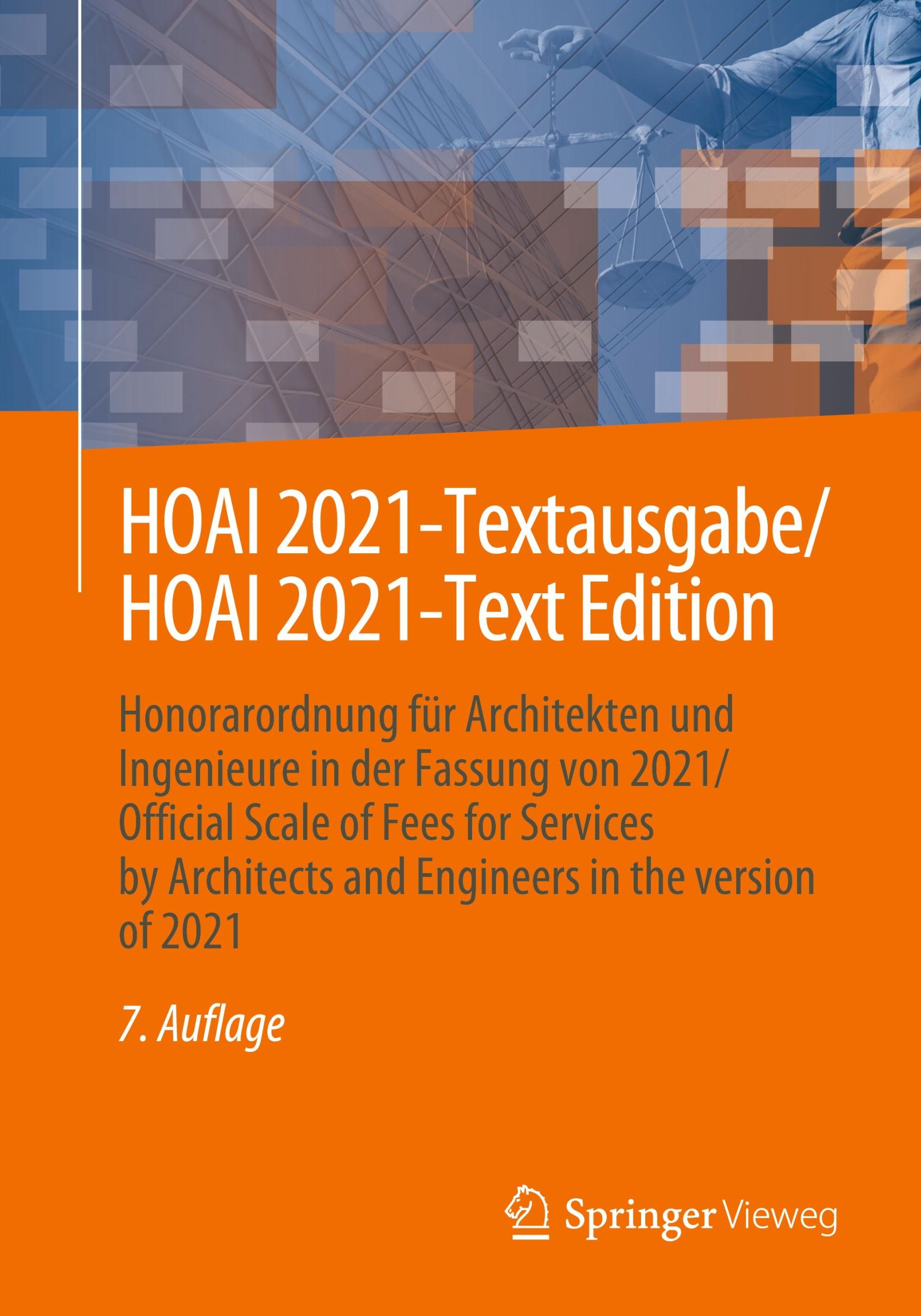 Cover: 9783658441159 | HOAI 2021-Textausgabe/HOAI 2021-Text Edition | Wiesbaden | Taschenbuch