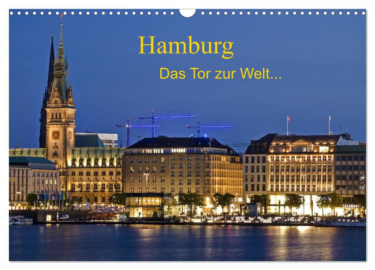 Cover: 9783435621781 | Hamburg . Das Tor zur Welt... (Wandkalender 2025 DIN A3 quer),...