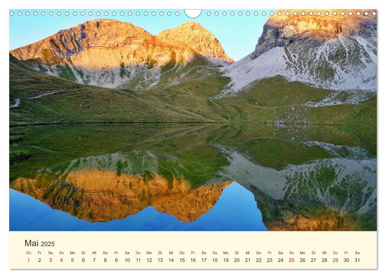 Bild: 9783435192076 | Wanderglück im Allgäu (Wandkalender 2025 DIN A3 quer), CALVENDO...