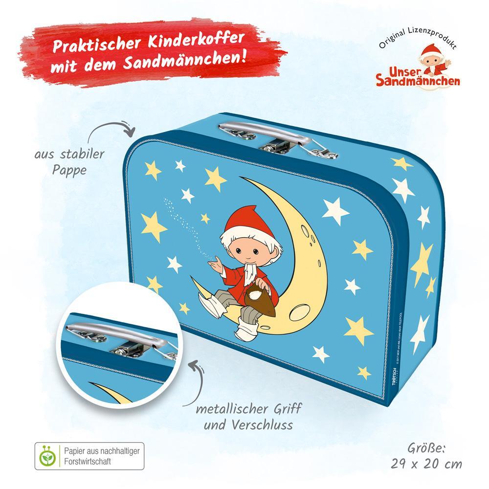 Bild: 4260500163025 | Kinderkoffer "Unser Sandmännchen" Mond | 29 x 20 cm | Stück | 16302N