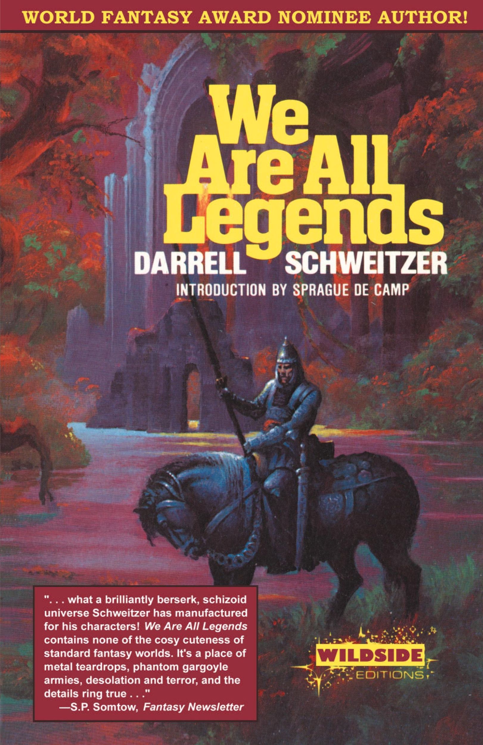 Cover: 9781880448830 | We Are All Legends | Darrell Schweitzer | Taschenbuch | Englisch