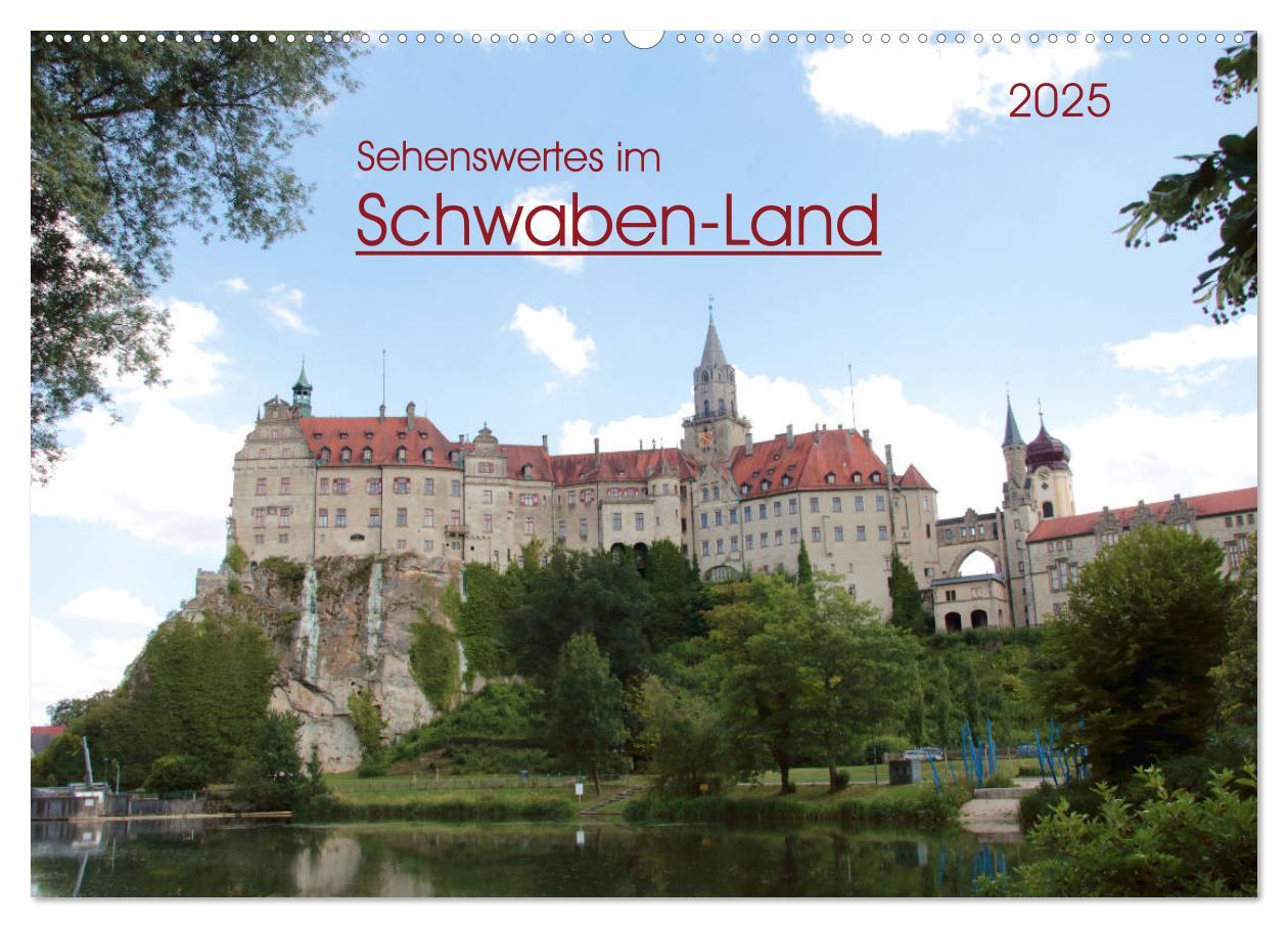 Cover: 9783435294190 | Sehenswertes im Schwaben-Land (Wandkalender 2025 DIN A2 quer),...