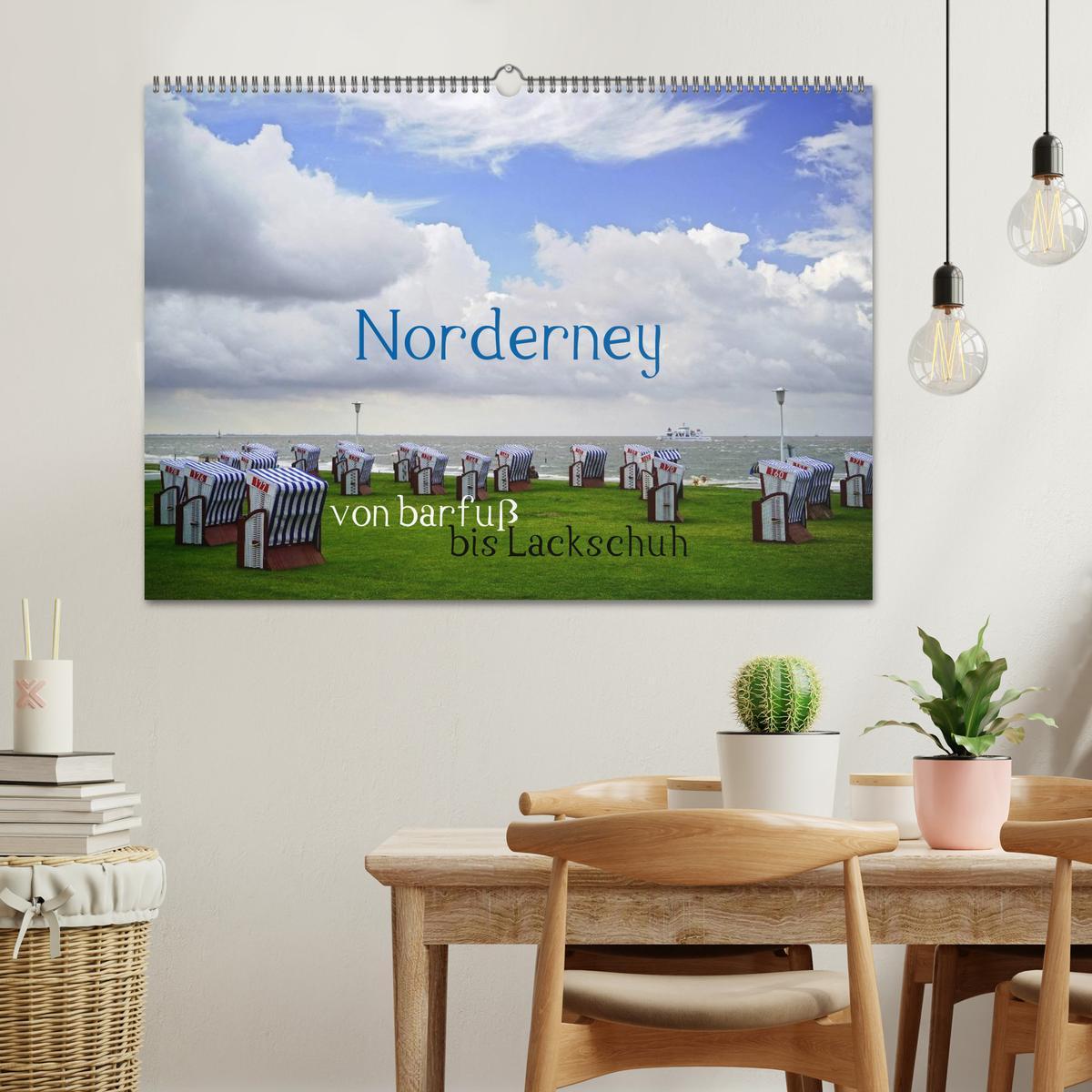 Bild: 9783435574476 | Norderney - von barfuß bis Lackschuh (Wandkalender 2025 DIN A2...