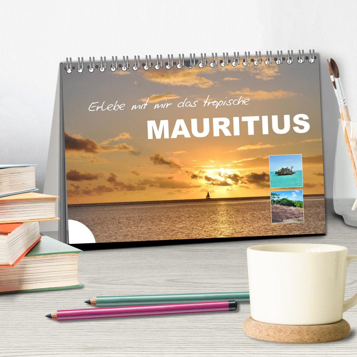 Bild: 9783435114085 | Erlebe mit mir das tropische Mauritius (Tischkalender 2025 DIN A5...