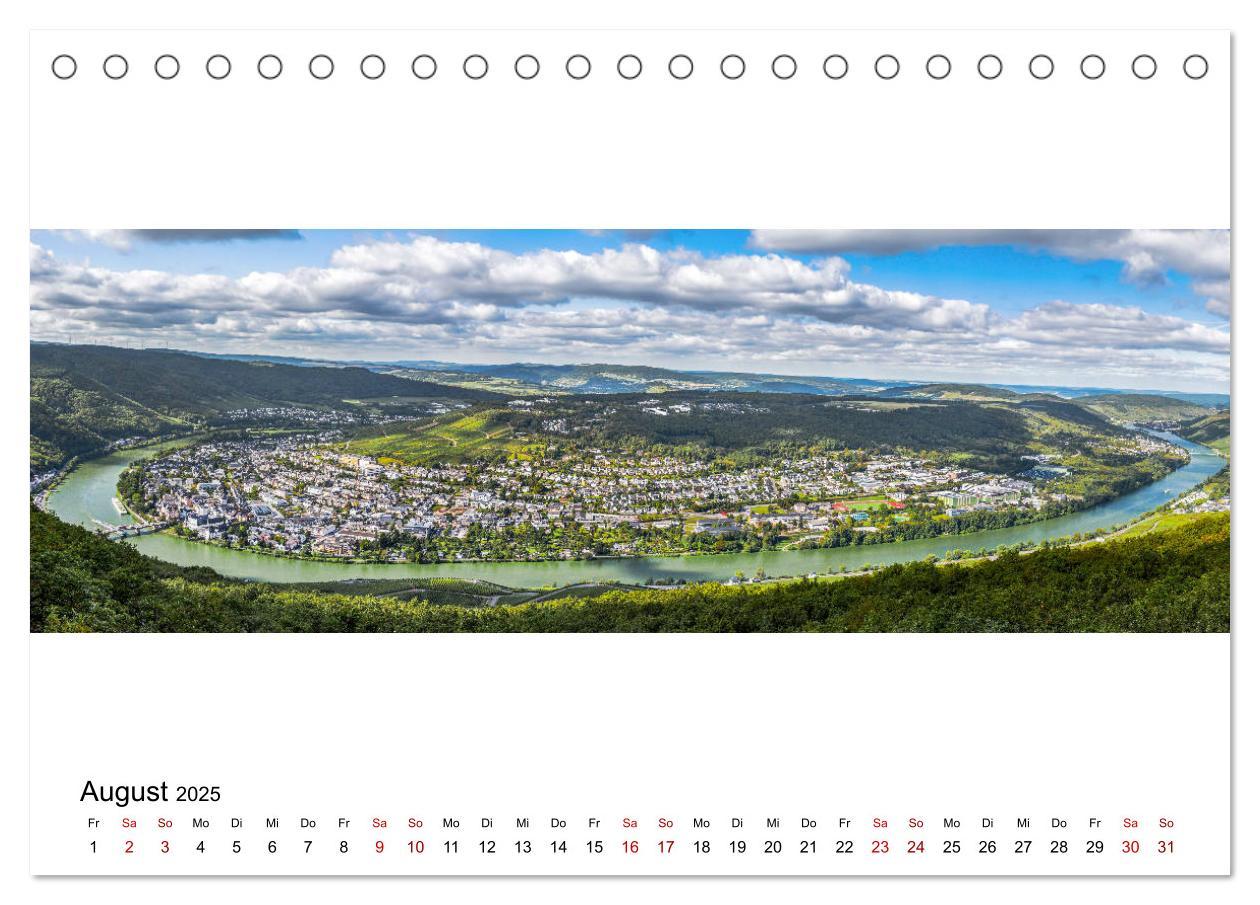 Bild: 9783435184774 | Mosel im Panorama (Tischkalender 2025 DIN A5 quer), CALVENDO...