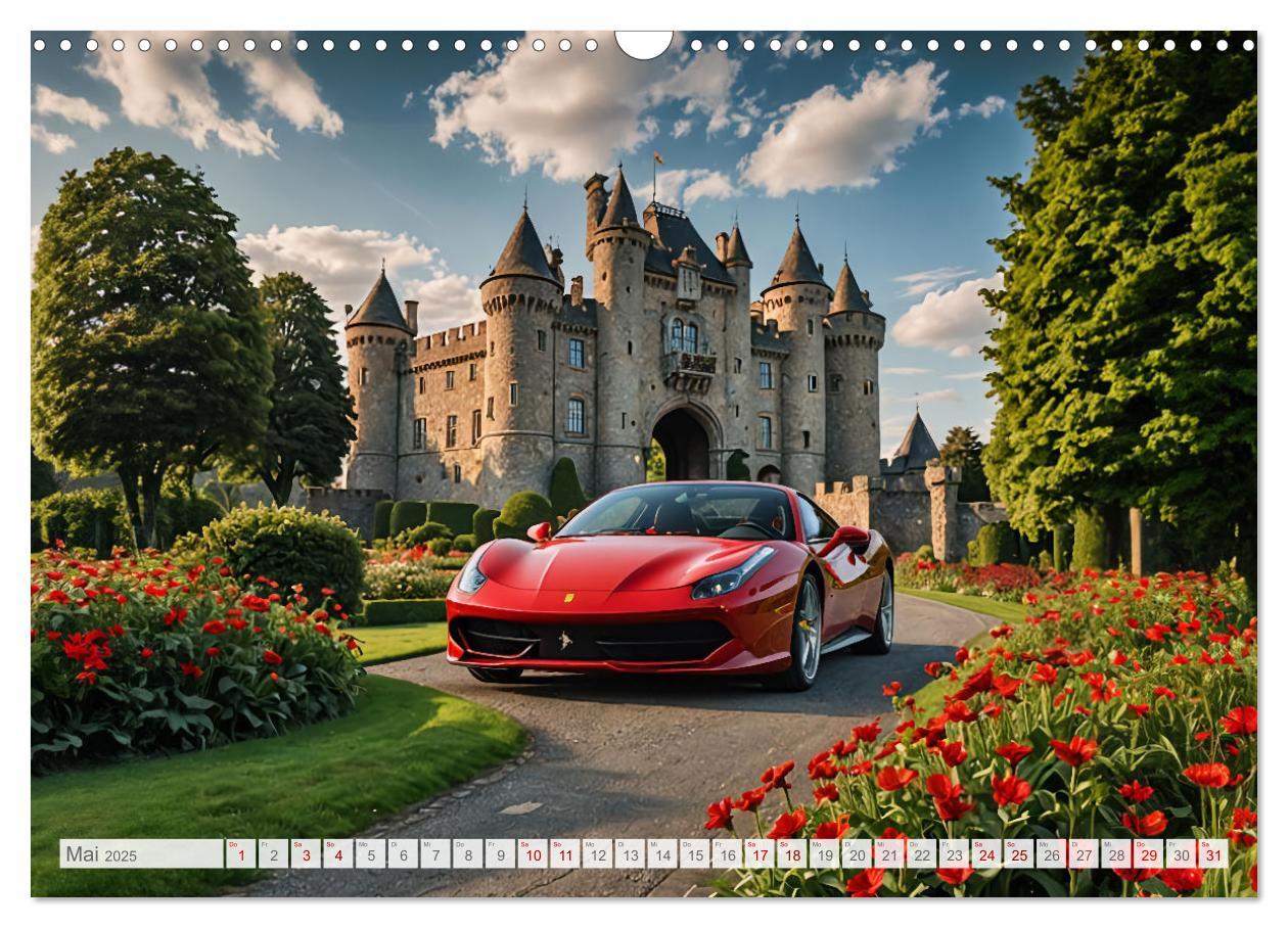 Bild: 9783457137611 | Virtual Classic Cars (Wandkalender 2025 DIN A3 quer), CALVENDO...