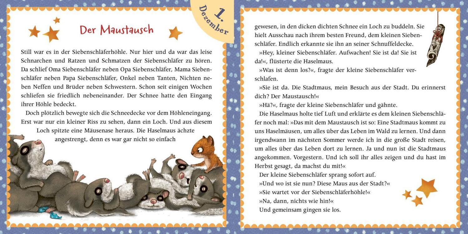 Bild: 9783522186391 | Der kleine Siebenschläfer: Adventsgeschichten aus dem Lichterwald