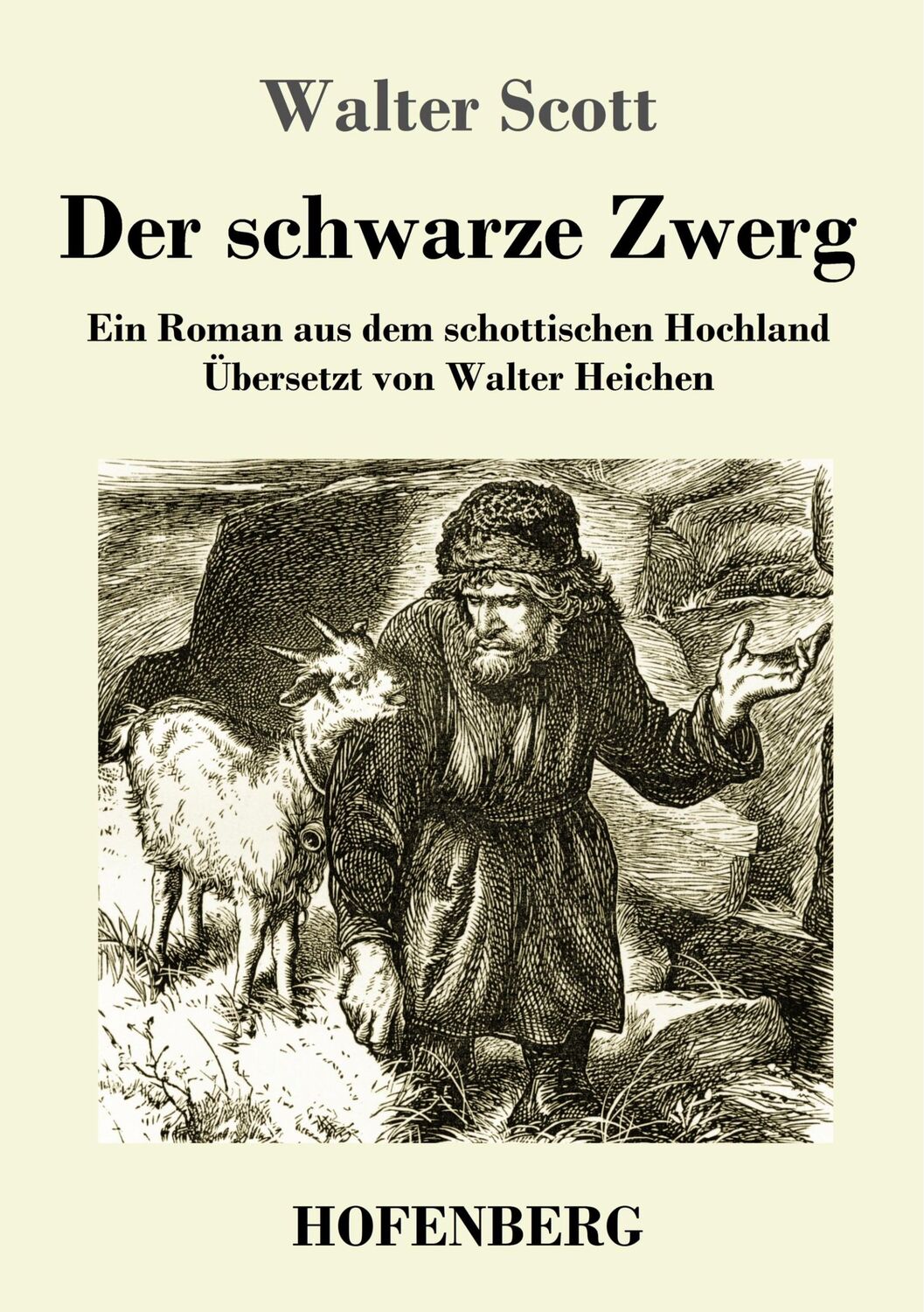 Cover: 9783743731202 | Der schwarze Zwerg | Ein Roman aus dem schottischen Hochland | Scott