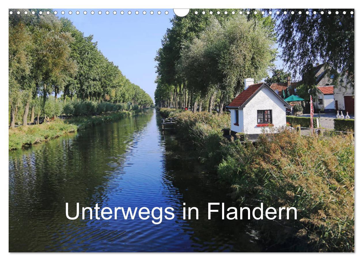 Cover: 9783435387915 | Unterwegs in Flandern (Wandkalender 2025 DIN A3 quer), CALVENDO...