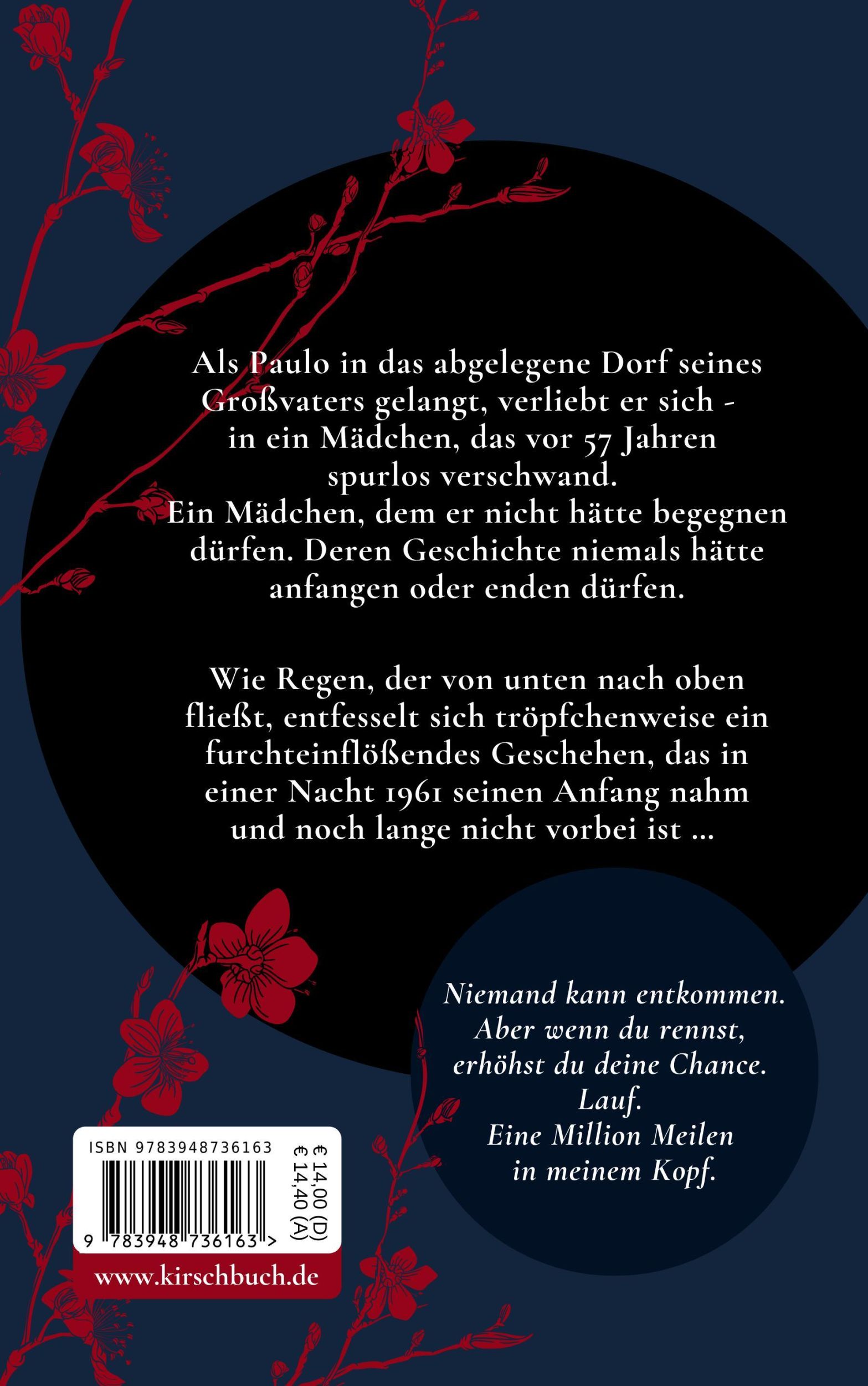 Rückseite: 9783948736163 | Regen von unten | Roman | Barbara Lah | Taschenbuch | 405 S. | Deutsch