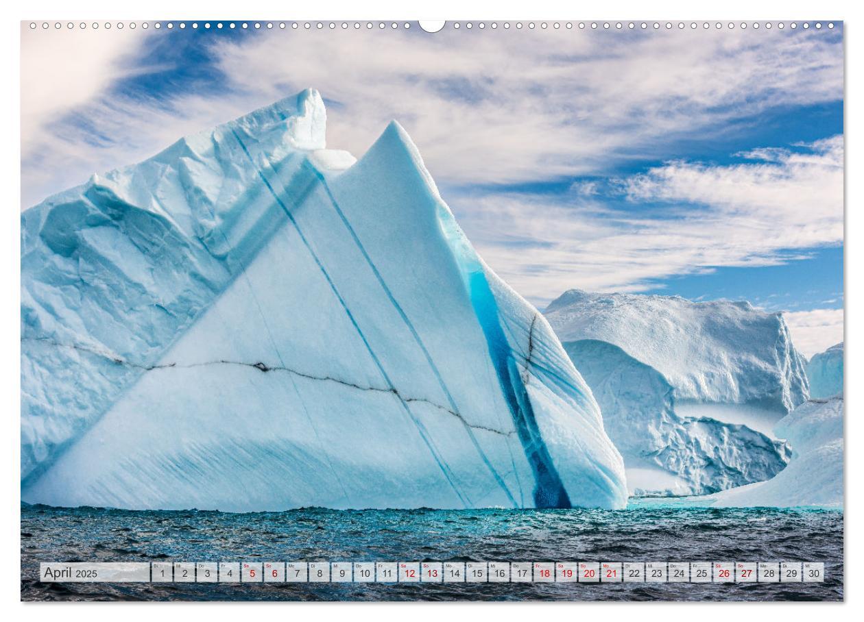 Bild: 9783435024476 | Eisgiganten der Arktis (Wandkalender 2025 DIN A2 quer), CALVENDO...