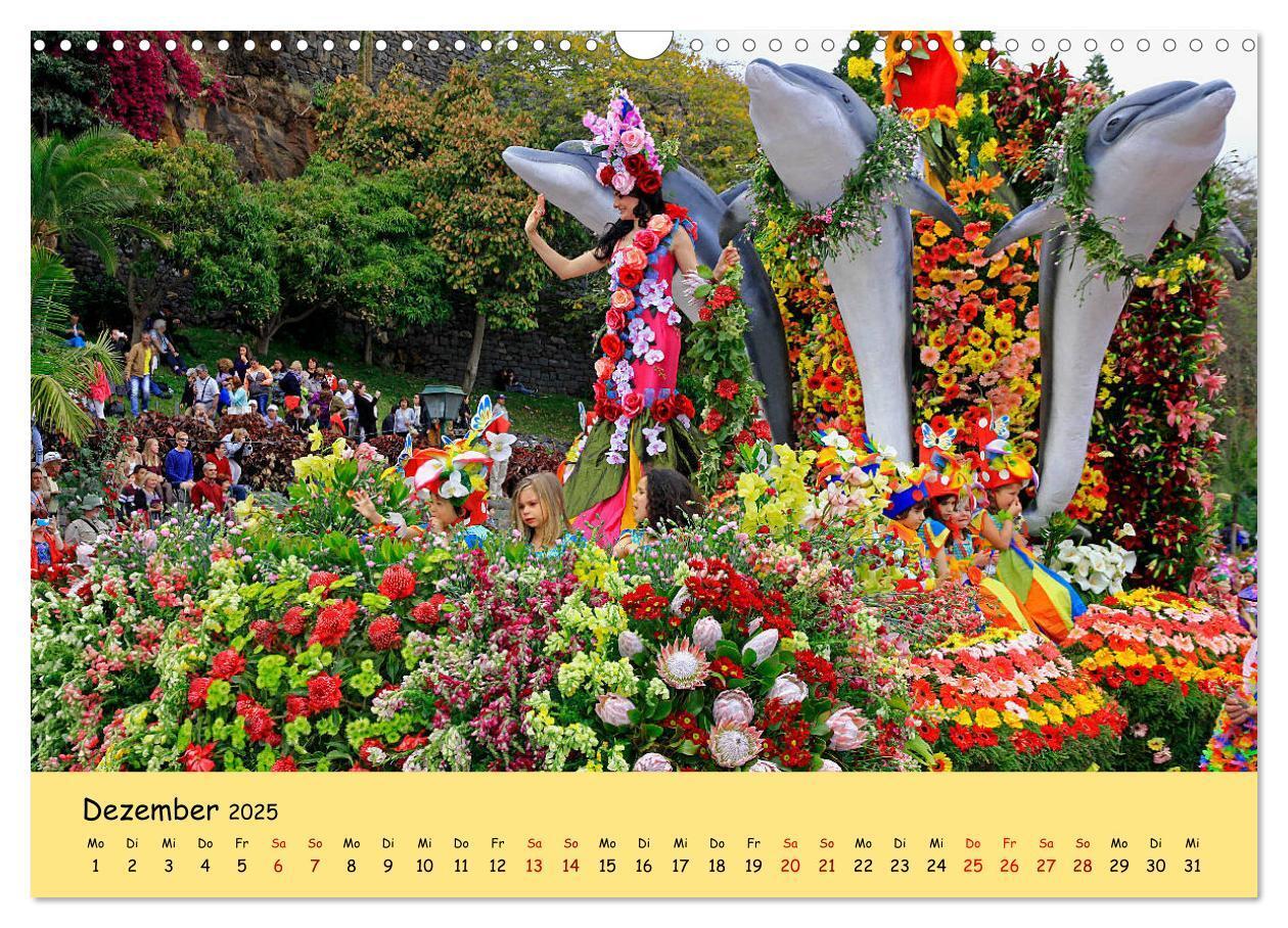 Bild: 9783435457366 | Blumenfest auf Madeira (Wandkalender 2025 DIN A3 quer), CALVENDO...