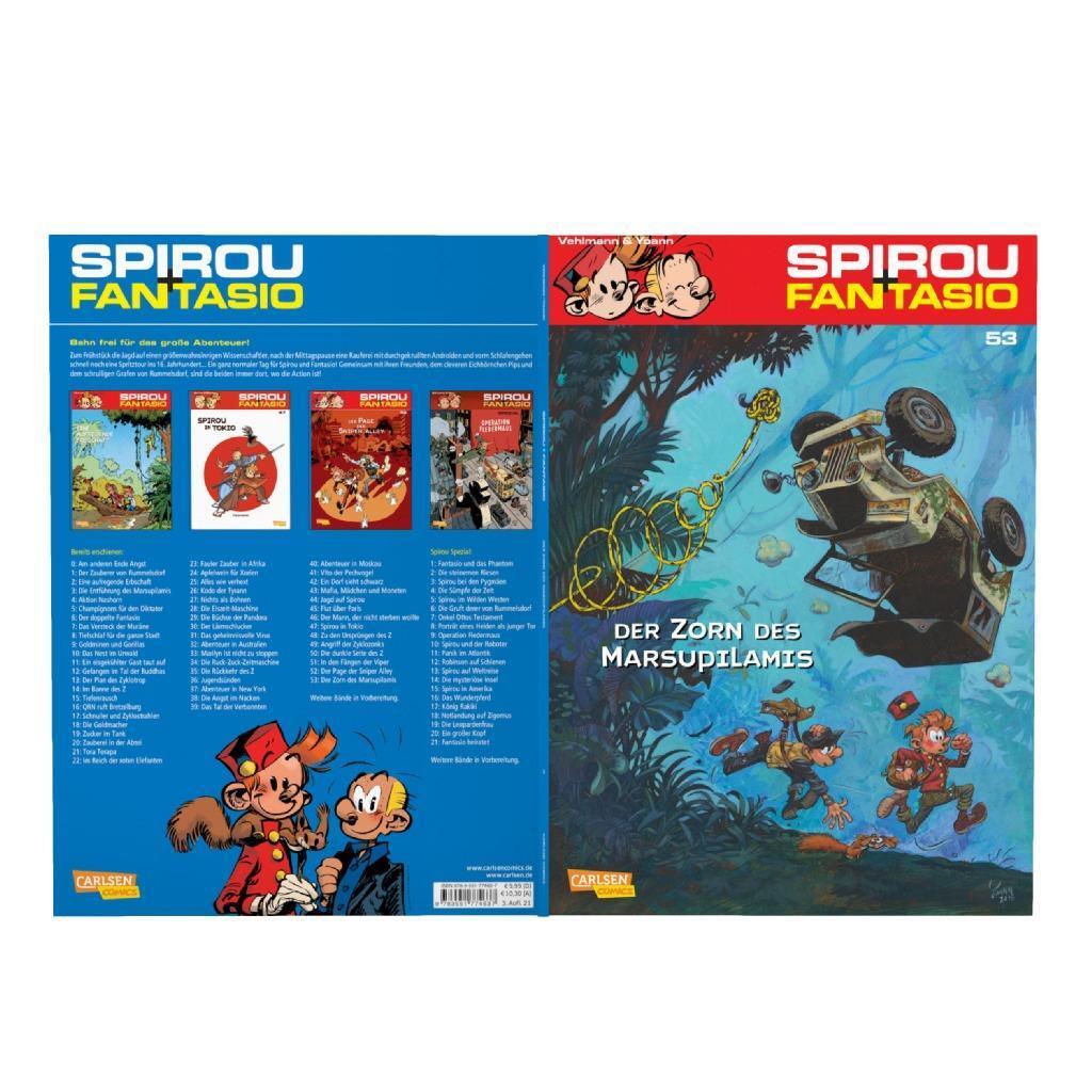 Bild: 9783551774637 | Spirou &amp; Fantasio 53: Der Zorn des Marsupilamis | Fabien Vehlmann