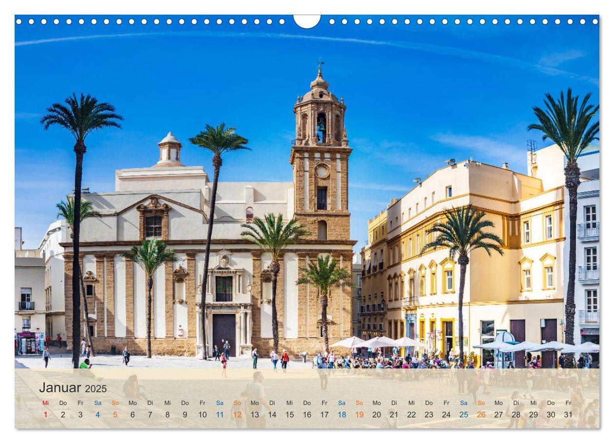 Bild: 9783383972201 | Cádiz - die Stadt des Lichts (Wandkalender 2025 DIN A3 quer),...