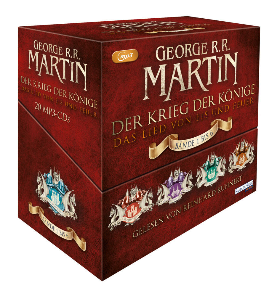 Bild: 9783837132359 | Der Krieg der Könige, 20 Audio-CD, 20 MP3 | George R. R. Martin | CD