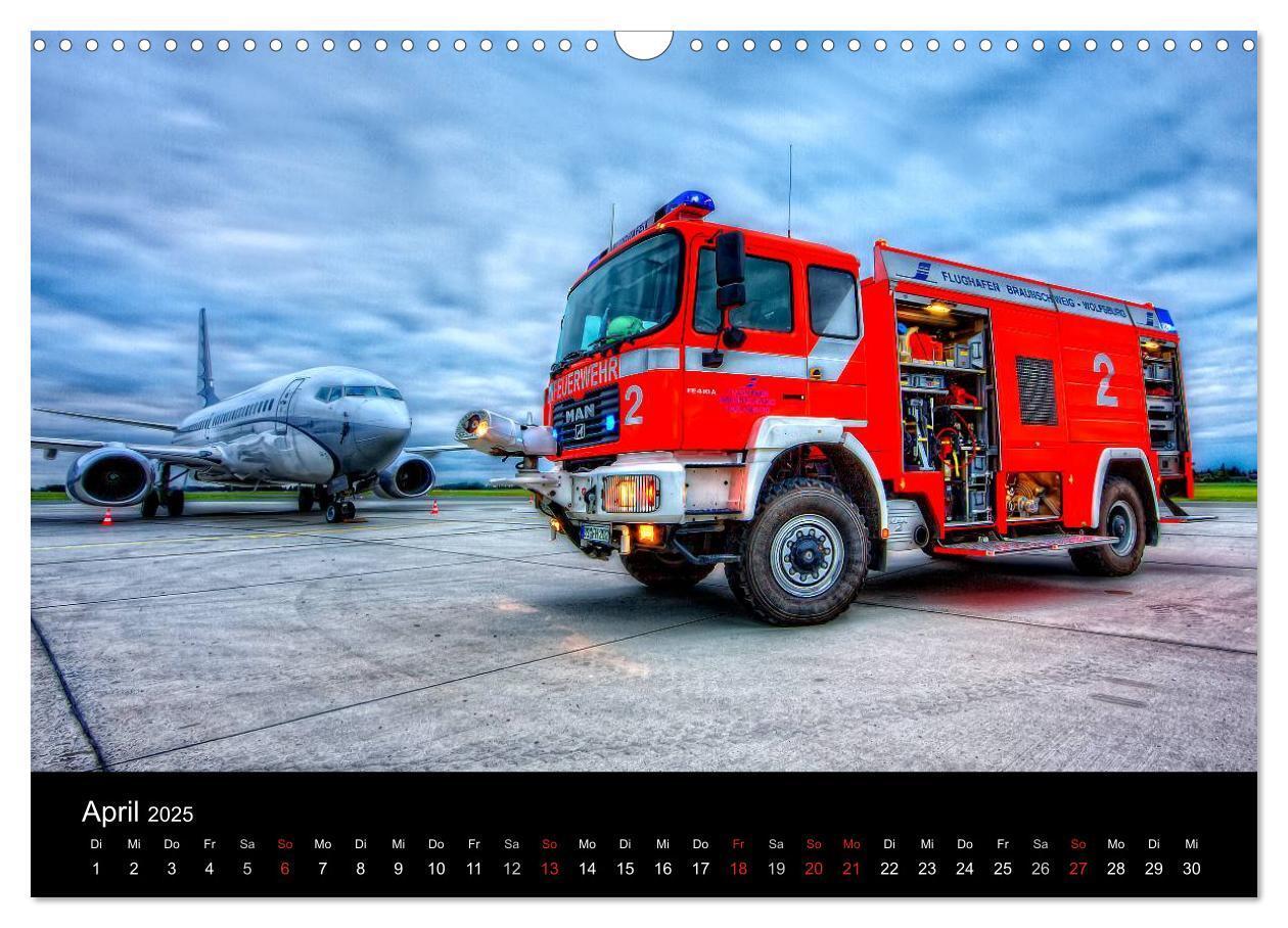 Bild: 9783435816743 | Feuerwehr Braunschweig (Wandkalender 2025 DIN A3 quer), CALVENDO...