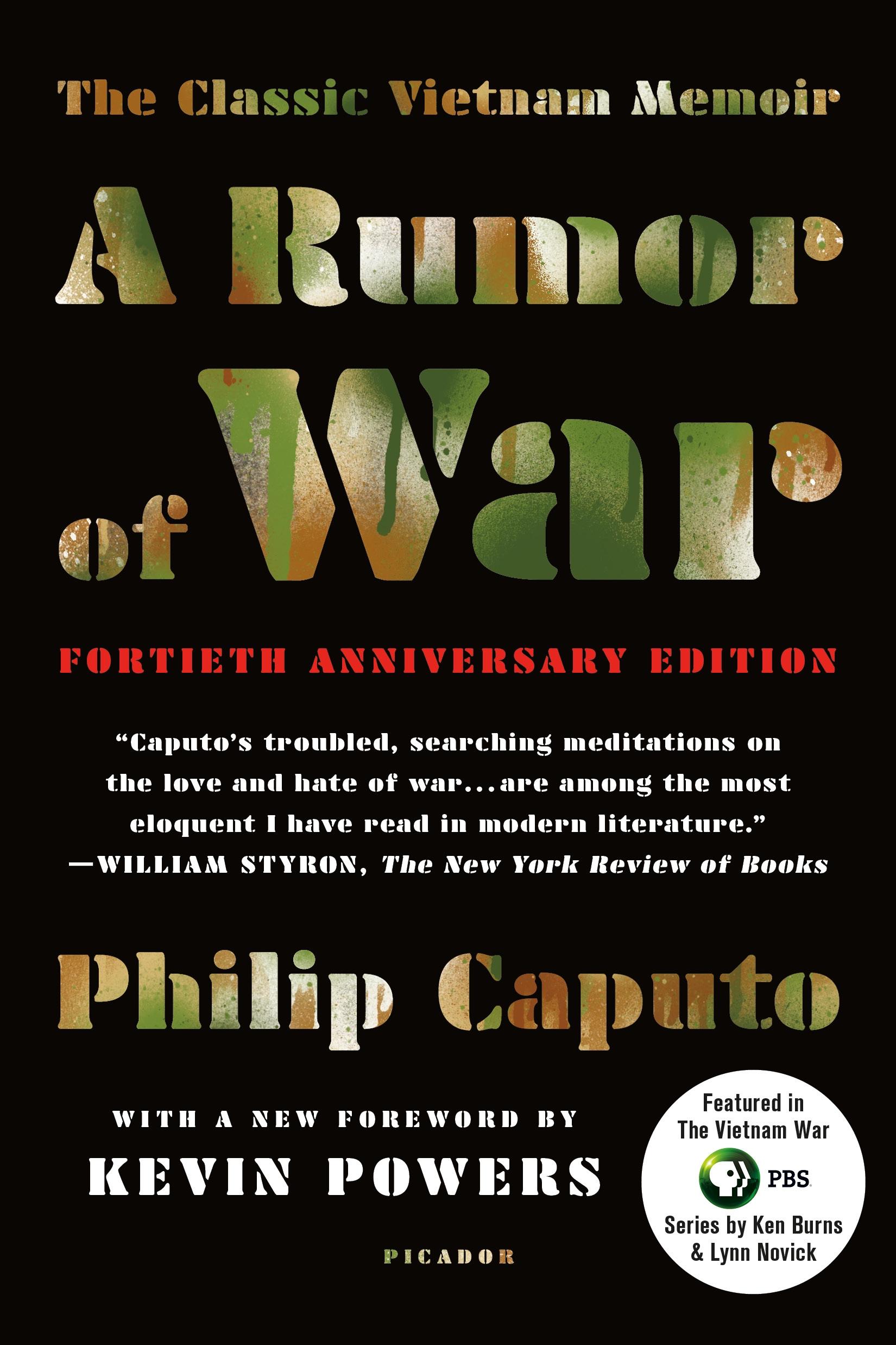 Cover: 9781250117120 | A Rumor of War | The Classic Vietnam Memoir | Philip Caputo | Buch