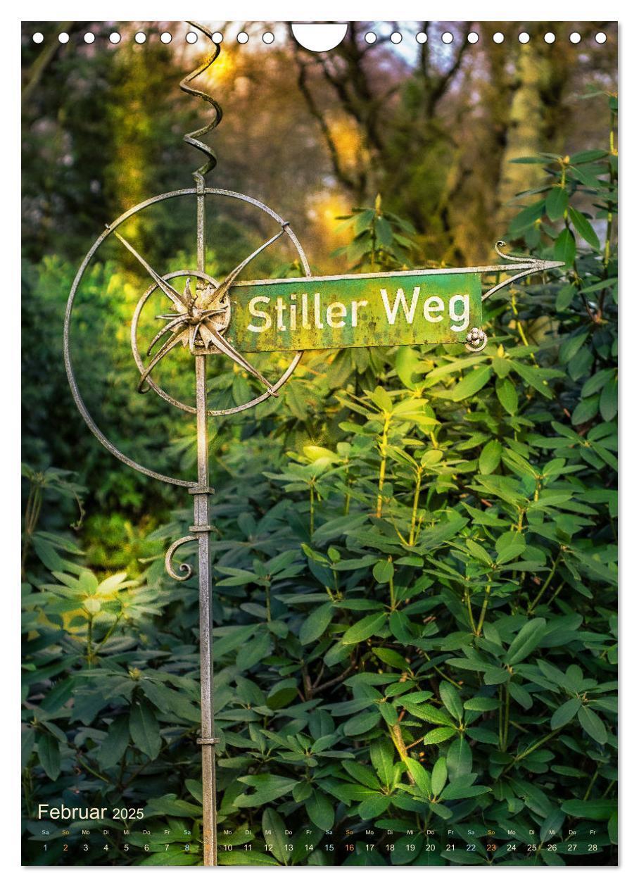 Bild: 9783435933747 | Die stillen Momente im Ohlsdorfer Friedhof (Wandkalender 2025 DIN...