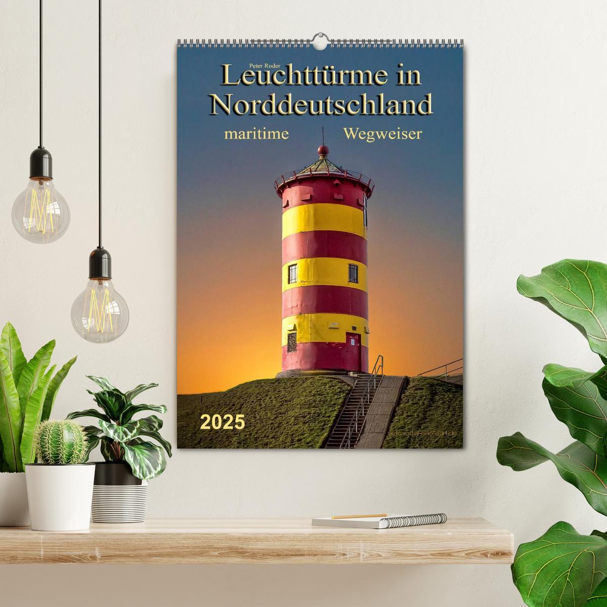 Bild: 9783457027431 | Norddeutsche Leuchttürme - maritime Wegweiser (Wandkalender 2025...