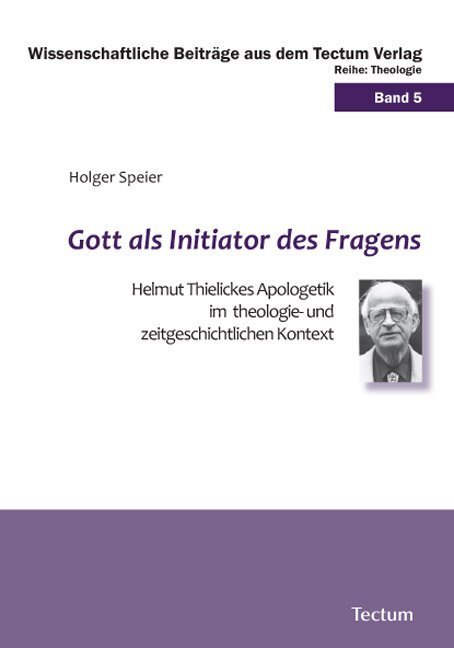 Cover: 9783828899094 | Gott als Initiator des Fragens | Holger Speier | Taschenbuch | 300 S.