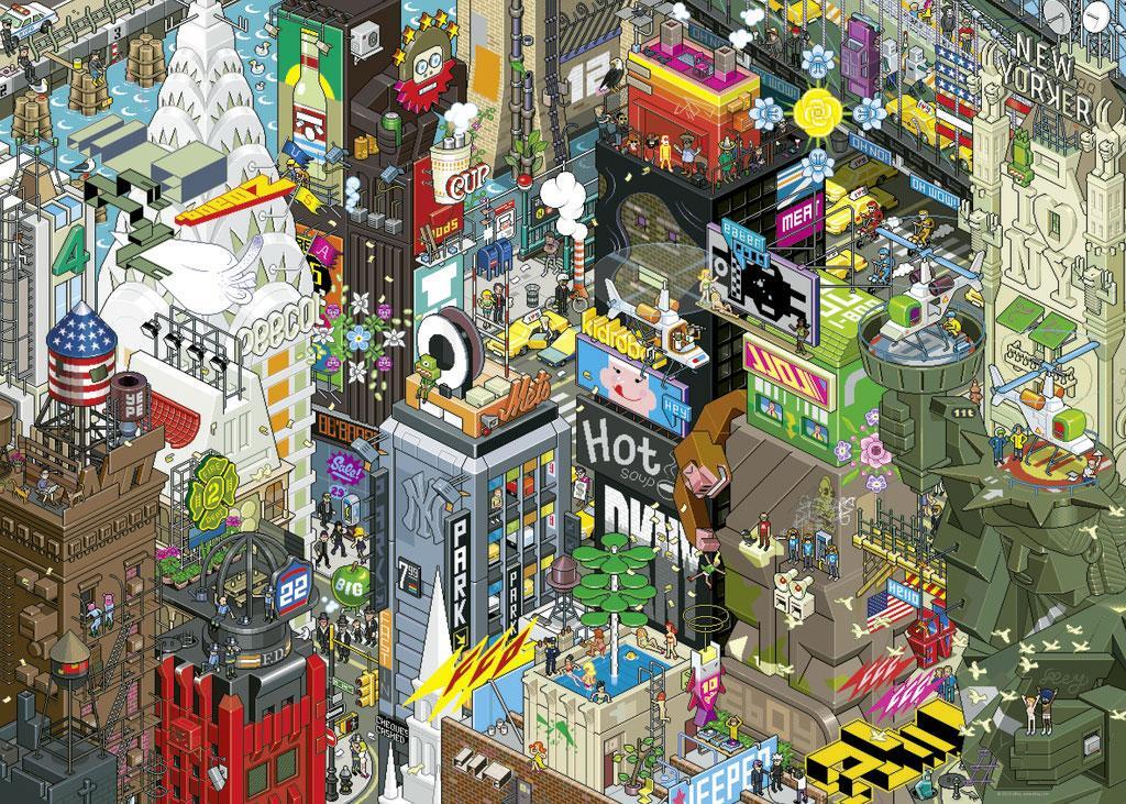 Bild: 4001689299149 | New York Quest | 1000 Teile | eBoy | Spiel | 1000 Teile Puzzle Heye