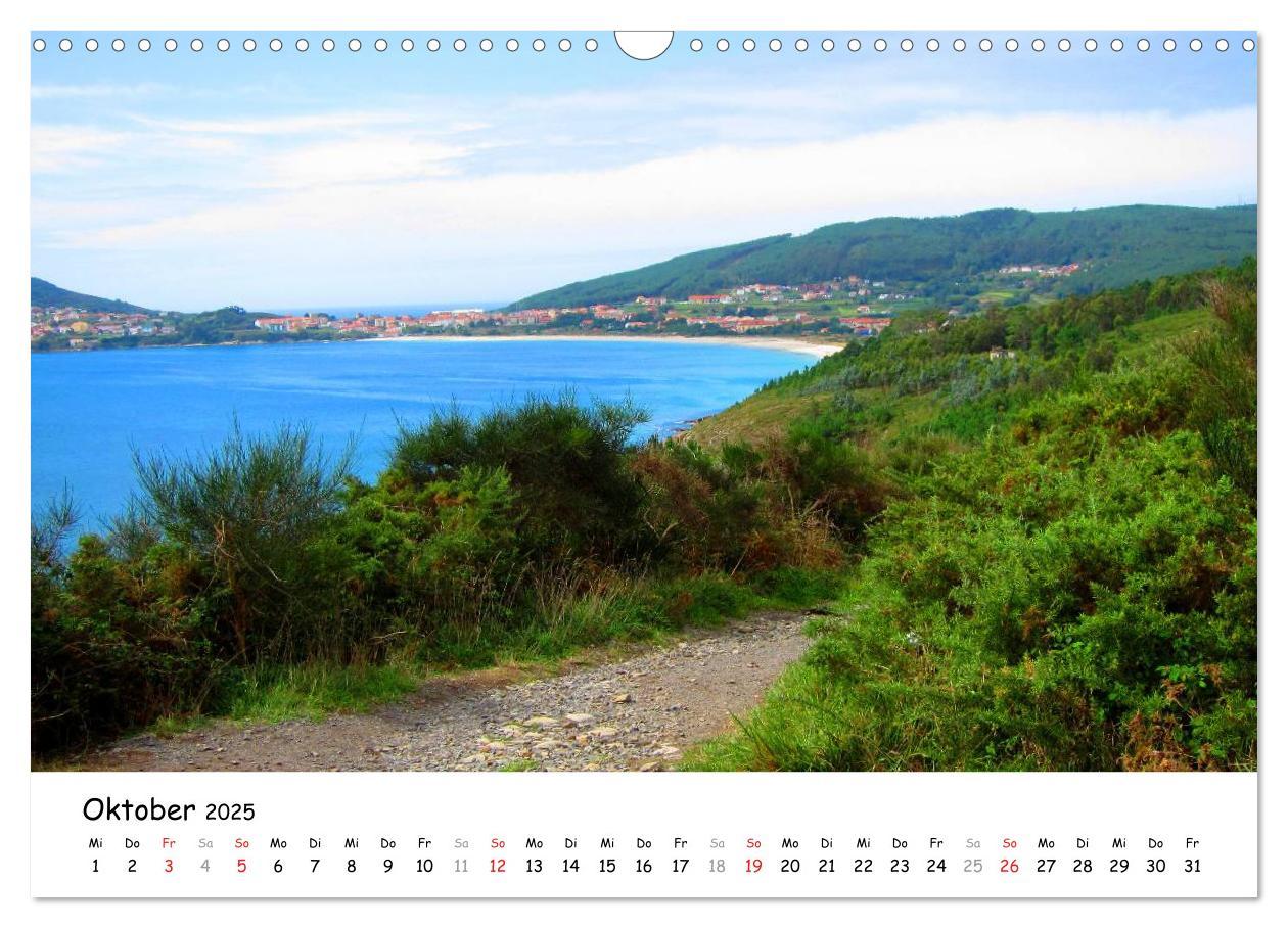 Bild: 9783435548750 | Jakobsweg - Camino Finisterre (Wandkalender 2025 DIN A3 quer),...