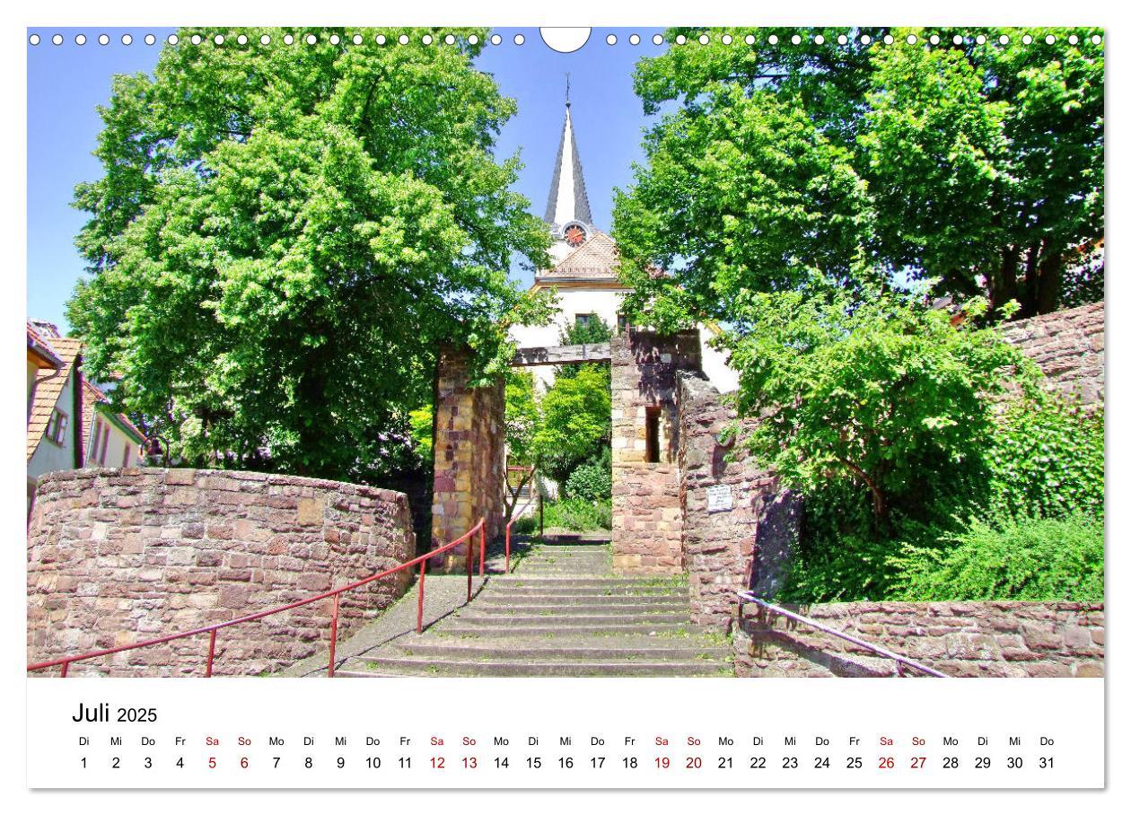 Bild: 9783435349234 | Wiesloch - Spaziergang durch die Altstadt (Wandkalender 2025 DIN A3...