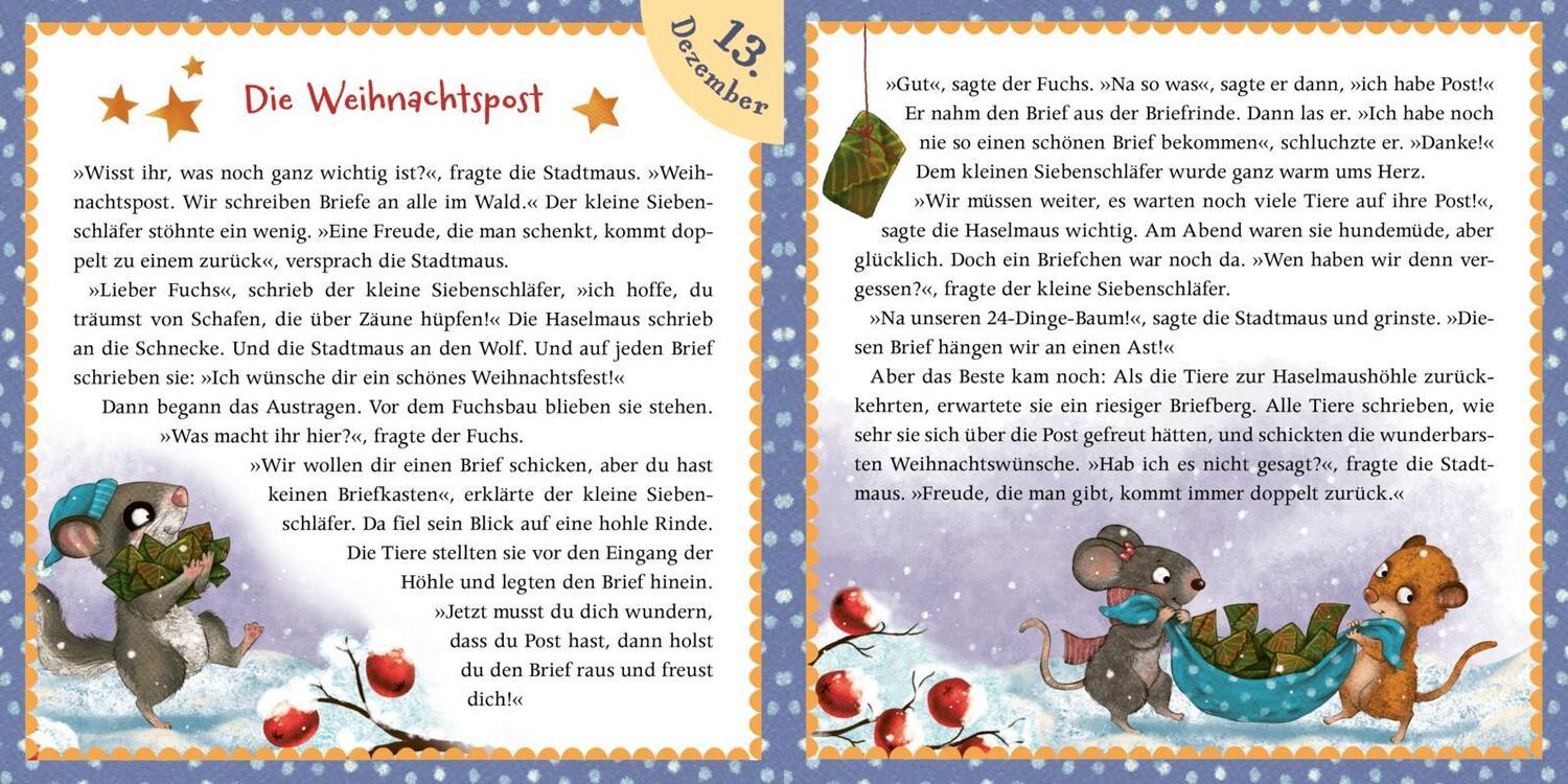 Bild: 9783522186391 | Der kleine Siebenschläfer: Adventsgeschichten aus dem Lichterwald