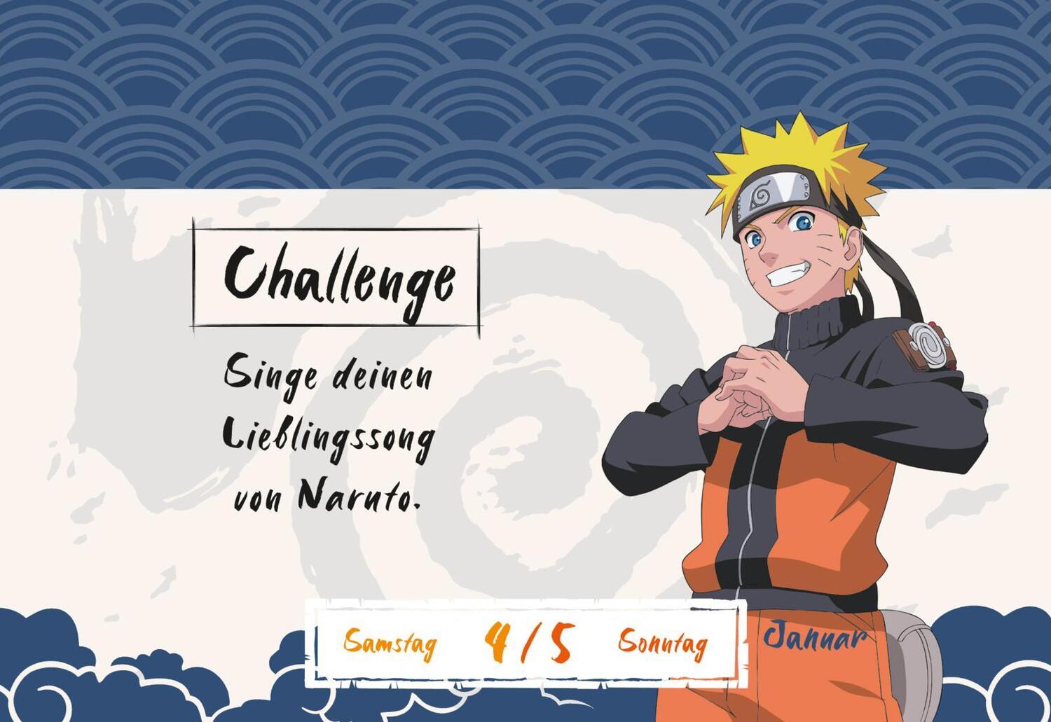 Bild: 9783830321859 | Naruto Shippuden 2025 Mitmachkalender für jeden Tag | Kishimoto | 2025