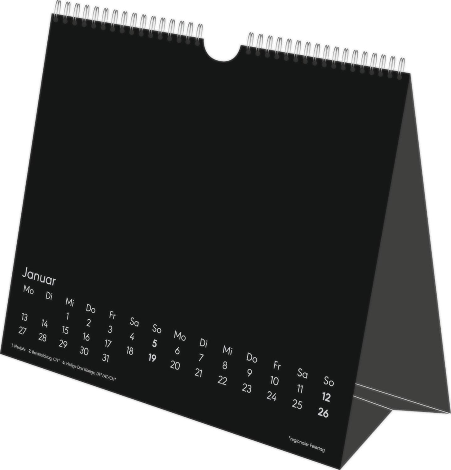 Bild: 4251732341978 | Creative Line Tischaufsteller quer 2025 - Kreativ-Kalender -...